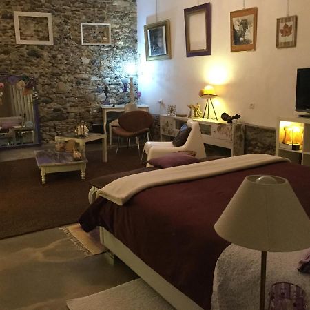 Bed and Breakfast Loft Atypique Villeneuve-de-Riviere Екстер'єр фото