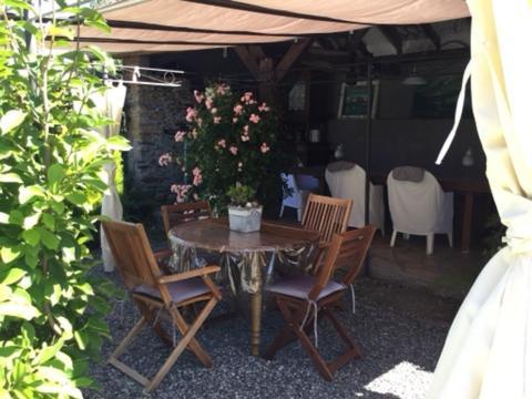 Bed and Breakfast Loft Atypique Villeneuve-de-Riviere Екстер'єр фото