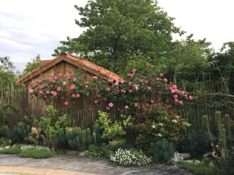 Bed and Breakfast Loft Atypique Villeneuve-de-Riviere Екстер'єр фото