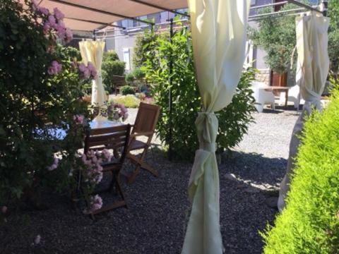 Bed and Breakfast Loft Atypique Villeneuve-de-Riviere Екстер'єр фото