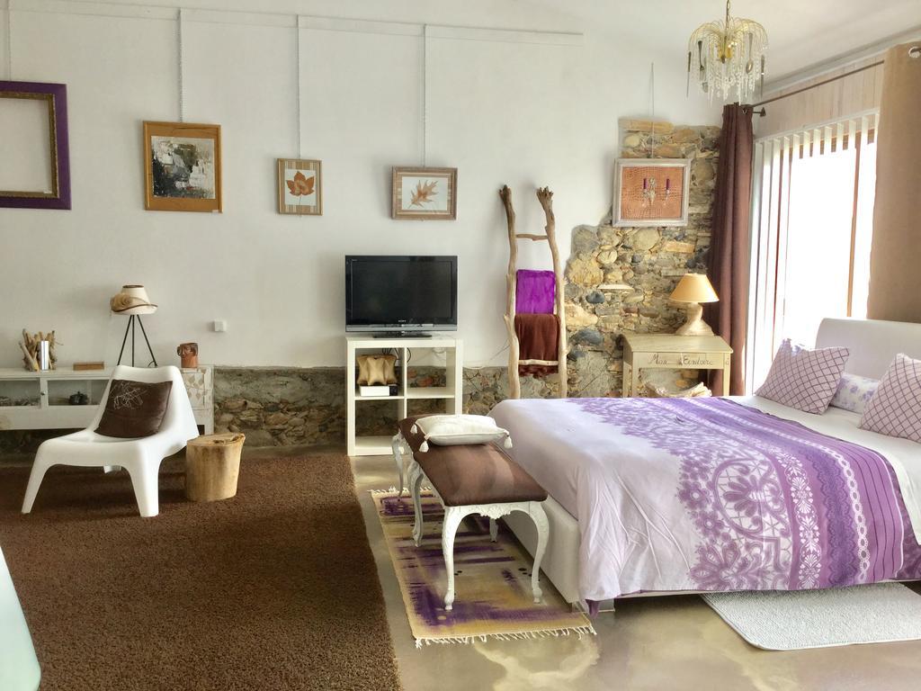 Bed and Breakfast Loft Atypique Villeneuve-de-Riviere Екстер'єр фото